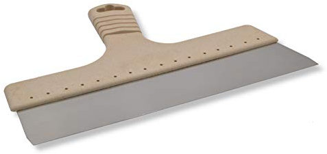 DEWEPRO® Flächenspachtel 300x57mm - wasserabweisender Griff - Breitspachtel