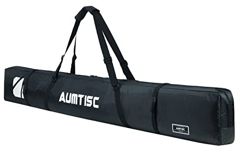 AUMTISC Skitasche Skisack Gepolstert Snowboardtasche Zum Transport Von Skiausrüstungstasche Mit verstellbarem Griff