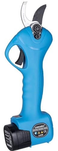 Laecabv Secateur e Cesoie per potatura elettrica 16.8V 25mm Forbici Giardinaggio Fai da Te Strumento Cordless Professionale per Albero Albero da Frutta Entro la potatura delle viti