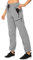 MOCOLY Leicht Wanderhose Damen Cargo Outdoorhose Trekkinghose Funktionshose Elastischem Gummibund Sommer Outdoor Hose Lang Schnelltrocken UPF 50 mit Reißverschlusstasche Hell Grau XL