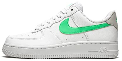 Nike WMNS Air Force 1 '07, Basketballschuhe für Damen, White Green Glow Lt Bone White, 39 EU