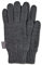 Sterntaler Unisex Baby Strick-Fingerhandschuh Ringel Winter-Handschuhe, Anthrazit Mel, 0