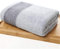 ZZDH Drap de Bain Serviette en Microfibre Douce Serviette en Fibre de Bambou Jacquard 70 * 140cm Serviette Super absorbante (Color : Dark Grey)