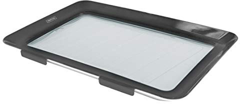 NERTHUS FIH 796-Vakuum-Lebensmittelaufbewahrungstablett, verwendet für Gemüse, Obst, Fleisch, Fisch, Lebensmittelkonservierung, wiederverwendbar, klein, BPA-frei, Transparent, Pequeño