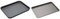 MasterClass Hard Anodised Aluminium Baking Tray, 42 x 31 cm Deep Tin with Teflon Non Stick Coating, Black & Baking Tray, Non-Stick Oven Tray for Baking and Roasting 35x25x2cm, Sleeved