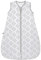 emma & noah Premium Baby Schlafsack, Flauschig Weich, Bequem & Atmungsaktiv, 100% natürliche Baumwolle, Oeko-TEX Zertifiziert Großzügige Bewegungsfreiheit, 2.5 TOG (Rauten Grau, 90 cm)