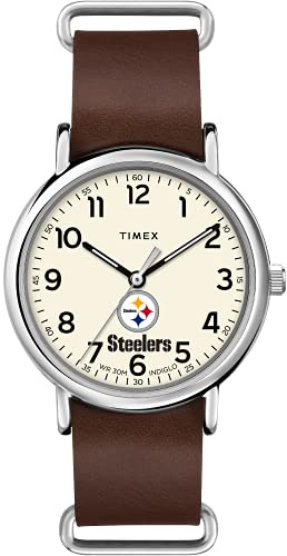 Timex Tribute NFL Weekender 40 mm cinturino in pelle al quarzo da uomo