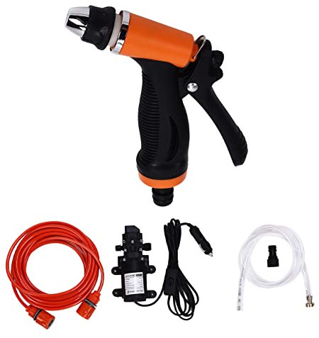 Pompa idropulitrice portatile 12v Pompa idropulitrice ad alta pressione Pompa idropulitrice portatile 12v Pompa idropulitrice portatile 100w Kit di pulizia per giardino di casa G1 2 Esterno