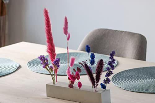 Blumenbar Violett Chic aus massivem Beton Pflanzenleiste Gedankenwunder Manufaktur