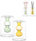 Lot de 2 flacons diffuseurs vides en verre pour aromathérapie, accessoires de parfum, vase hydroponique pour fleurs