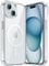 JETech Magnetic Case for iPhone 15 6.1-Inch Compatible with MagSafe Wireless Charging, Shockproof Phone Bumper Cover, Anti-Scratch Clear Back (Clear)