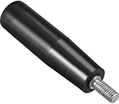 TA-VIGOR Handradknauf, M10 x 100 mm, Außengewinde, drehbar, mit Kunststoff-Bakelit-Drehgriff, für Industrie-Drehmaschine, Fräsmaschine