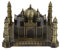 Metall-Architekturmodelle, Indisches Taj Mahal-Modell aus Metall, Weltberühmtes Wahrzeichen-Gebäudemodell Für Heim-Desktop-Ornamente