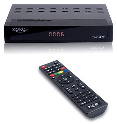 XORO DVB-C FullHD Receiver HRT 8770 Twin für digitales Kabelfernsehen, Zwei Empfangsteile, PVR Ready, Timeshift, für alle Kabelanbieter geeignet