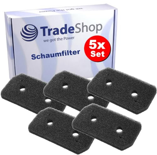 Trade-Shop 12007650 - Filtro de espuma para secadora compatible con Siemens Balay Bosch, Constructa Gaggenau Novamatic Pitsos Profilo