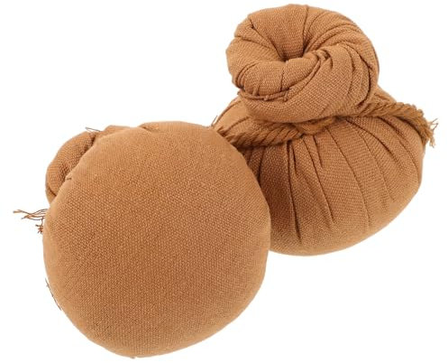 Beavorty Thai-Spa-Massage Kleiner Kompressenball 2 Stück Warmer Heißer Massageball Hammer Chinesische Moxa-Beutel Für Körperentspannung Spa-Aroma