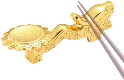 Dragon Chopstick Rest | Dragon Head Design Spoon Stands | Dining Table Decoration | Utensil Rest for Fork and Chopsticks, Unique Kitchen Tableware Supplies for Stylish Dining Experience