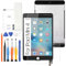 Schermo di ricambio per iPad Mini 4 7.9 2015, schermo LCD touch screen digitizer pannello di montaggio completo in vetro con kit di riparazione per iPad Mini4 A1538 A1550 (nero)