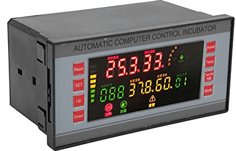Contrôleur de Température Automatique de L'incubateur Automatique XM-18, Affichage Clair de Conception Humanisée, Capteur d'humidité Précis, Contrôle Intelligent, Maintient les
