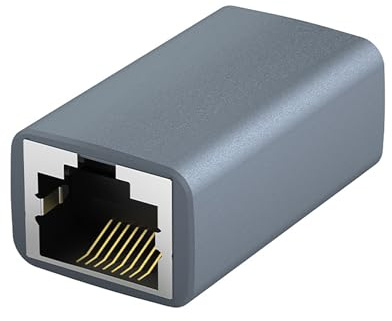 Yatrosynth RJ45 Kupplung LAN Kabel Verlängerung, LAN Verbinder Netzwerkkabel, 1000 Mbits, Netzwerk Coupler, Kompatibel zu CAT5, CAT5e, CAT6, CAT7, CAT8
