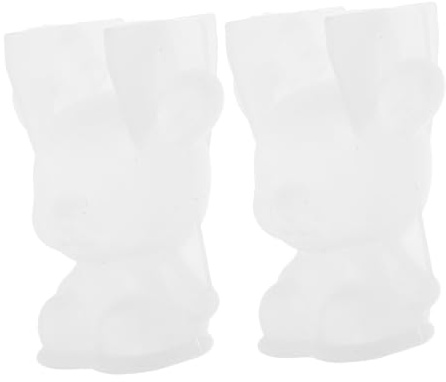 MAGICLULU 2 pièces Moule Silicone Cerf Décoratif Flexible pour Résine Époxy Kit DIY Silicone pour Créations Artisanales