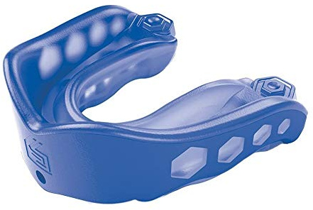 Shock Doctor Gel Max Adult Mouthguard, Color- Blue