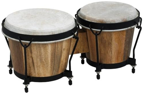 GEWA Bongo, Farbe natur, mit Naturfellen, Durchmesser 6 x 7