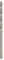 Bosch Accessories 2609255037 Set de 2 Forets à métaux rectifiés HSS-G DIN 338 Longueur 57 mm Diamètre 2,5 mm
