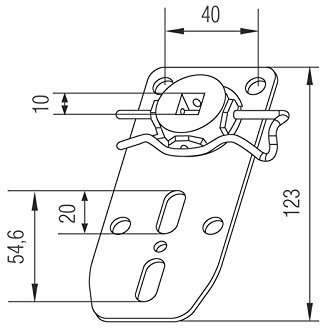PROFI-LINE Fertigkastenlager m. Abrollfunktion für E5 / EE5 / ERE5 Maxi Motoren Rolladenmotoren Rohrmotoren Rolladenantriebe Rolladen