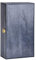 Double Bottle, Wooden Gift Box for Wine, Champagne or Whisky (Blue) Wine NOT Included