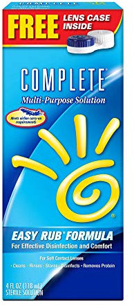 Complete Multi Purpose Solution for Soft Contact Lenses, 4 Ounce