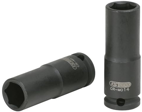 KS Tools 515.1434 3/4 Sechskant-Kraft-Stecknuss, lang, 34mm