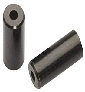 Jagwire Getriebe Endkappe Gehäuse offen Kupfer schwarz 4mm 50 Stück