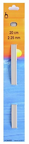 Knitting Needles 20cm Pk4 2.25mm[Aluminium]