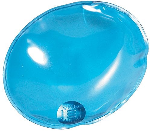 eBuyGB Pack of 6 Reusable Gel Hand Warmer Heat Pack, Blue Oval