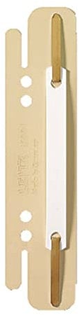 Leitz 61300012 Einsteck-Heftstreifen PVC, sand