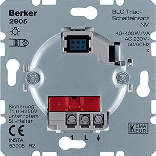 BERKER 2905 Triac-Einsatz indukt 40-400W