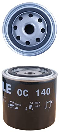 MAHLE OC 140 Ölfilter für Nissan Pick Up (D21) u.a. | Kompatibel mit: NISSAN 280ZX,ZXT, ALMERA I, ALMERA I Hatchback, BLUEBIRD, BLUEBIRD, BLUEBIRD, BLUEBIRD Hatchback