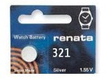 Renata 321 SR616SW Silberoxyd 1,55V Battery
