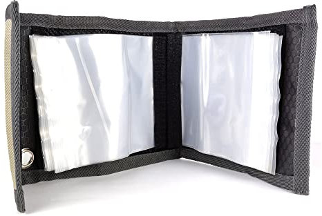 Aventik High Grade10 Spools Fly Fishing Leader Wallet Milk White for Fly Fishing