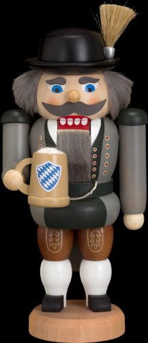 Nutcracker Bavarian Christmas nutcracker original Seiffen 20cm Erzgebirge NEW