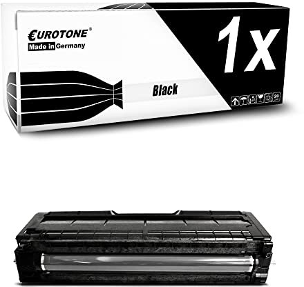 Eurotone Druckerpatrone kompatibel für Ricoh Aficio SP C220 A SP C220 N SP C220 S SP C221 N SP C221 SF SP C222 DN SP C222 SF SP C240 DN SP C240 SF, Black BK Patrone