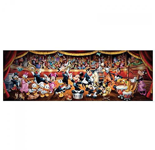 Clementoni 39347.3-1000 T Collection Panorama Disney Classic, Puzzle