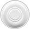 Holst Porzellan UTS 140 Universal-Untertasse 14 cm 2 Sp., Spiegel 7,0/5,3 cm, weiß, 14 x 14 x 2.3 cm, 6 Einheiten