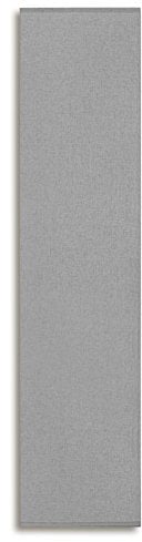 Happy Home Schiebevorhang PIA B/H: 60/245 cm Halbtransparenter Flächenvorhang (grau)