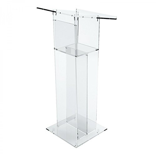 Avà srl Lesepult aus Plexiglas transparent mit geneigter Leseplatte