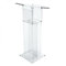 Avà srl Lesepult aus Plexiglas transparent mit geneigter Leseplatte