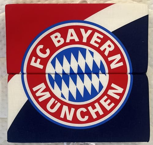 FC Bayern München 3653-99-9-03 Klappkissen Blockstreifen