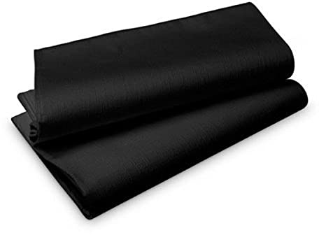 Duni 25 Tischhussen Evolin 127 x 220 cm schwarz 166371