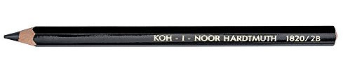 KOH-I-NOOR 2B Jumbo Bleistift (12 Stück) Graphitgrau